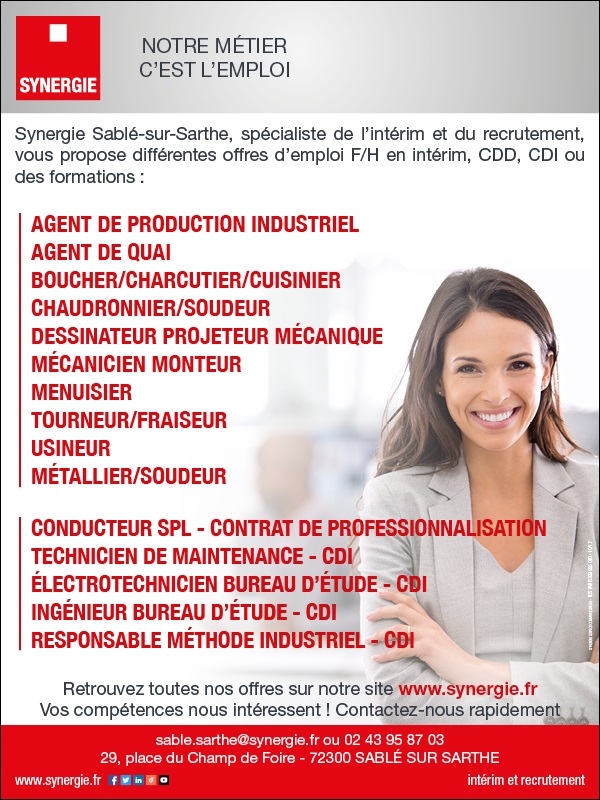 SABLE JOB 10 2017 Mission Économique de la Communauté de Communes du